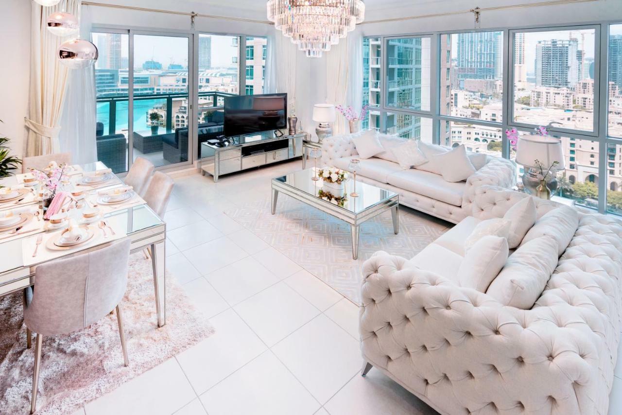 Elite Royal Apartment - Full Burj Khalifa&Fountain View - Deluxe Dubai Exterior foto